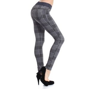 Superb Quality Plaid Leggings/Pants M/L